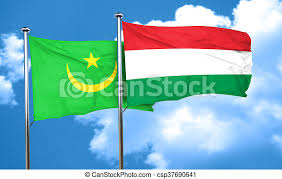 To search on pikpng now. Mauritania Flag With Hungary Flag 3d Rendering Canstock