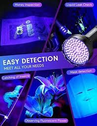 uv torch powerful upgraded 100 led