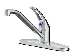 single handle mid arc kitchen faucet