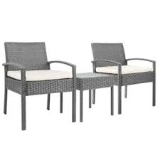 gardeon 3pc patio furniture bistro set