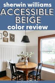 Colors that go with lrv means light reflectance value (basically how much light a paint color reflects off the wall.) Sherwin Williams Accessible Beige Jenna Kate At Home
