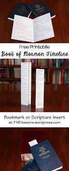 Printable Book Of Mormon Timeline Family Home Evening Lessons