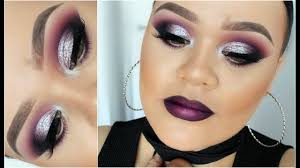 purple ombre lip makeup tutorial