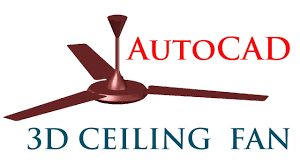 autocad 3d ceiling fan autocad 3d fan