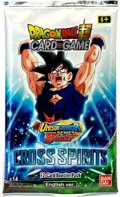 The greatest source of hope is the love of family and friends. Dragon Ball Super Trading Card Game Unison Warrior Series 5 Cross Spirits Booster Pack Dbs B14 12 Cards Bandai Japan Toywiz