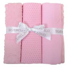 east coast cot bed bedding bale pink or