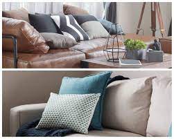 leather vs fabric sofas pros and cons