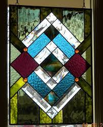 Handmade Stained Glass Window Panel A
