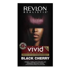 I loved the formula for this color, and it would have worked with just one coat. Revlon Realistic Permanent Hair Colour Black Cherry Clicks