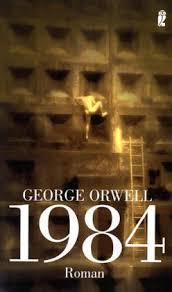 nineteen eighty four george orwell      book cover orange penguin     George Orwell Roman Deutsch George Orwell    