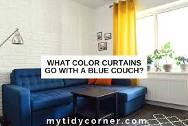 What Color Curtains Go With A Blue Couch
