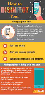 disinfect your cellphone