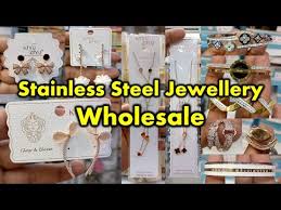steel jewellery whole market