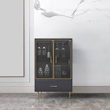 Tempered Glass Doors Cabinet
