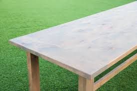 How To Build An Outdoor Table