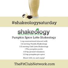 shakeology recipes the fit club network