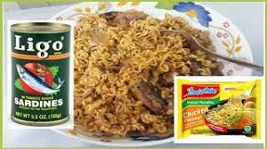 · put your sardine,little amount of black pepper, little . How To Make Indomie Goreng With Sardines Homemade Youtube
