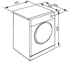 Additionally, this front load washer does the customized cleaning based on the smart 6 wash motions. What Are The Dimensions Of The Washing Machine Dimensions Of The Washing Machine With Front Loading What Should Be Taken Into Account Before Buying