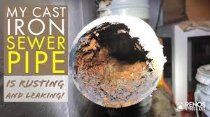 My Cast Iron Sewer Pipe is Rusting and Leaking - Renos 4 Pros & Joes