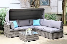 serena corsair canopy sofa set with