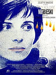 The movie's focus shifts abruptly to a glossy blue lollipop wrapper held from the car's window by the hand of a small child. Emir Han On Twitter Alternative Movie Poster Three Colors Blue 1993 Dir Krzysztof Kieslowski