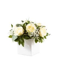 white roses arrangement send flowers