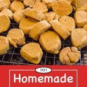 Dog treat icing and get a bonus report: Healthy Homemade Dog Treats 101 Cooking For Two