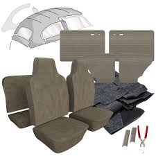 beetle sedan tweed cloth interior kit