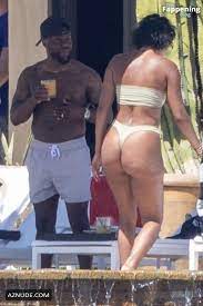 Eniko Hart Sexy Seen with Kevin Hart Showing Off Her Voluptuous Body in  Mexico 