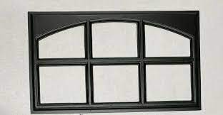 Garage Door Window Kit W Glass Frame