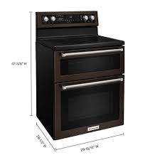 6 7 cu ft double oven electric range