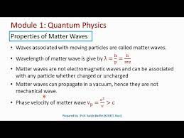 Properties Of Matter Waves Noise