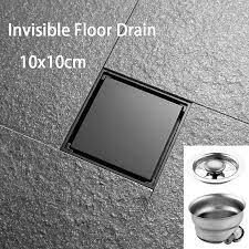 10x10cm square floor drain 304