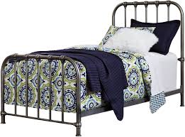 Get it as soon as wed, feb 24. Amazon Com Ashley Furniture Signature Design Nashburg Metal Bed Complete Headboard And Footboard With Rails Twin Bronze Finish Furniture Decor
