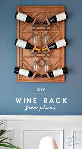We're talking about this pallet wine rack. Diy Plywood Art Wine Rack Ugly Duckling House