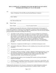 Printable Hipaa Forms Fill Out And Sign Printable Pdf
