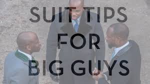suits for big men men s style tips
