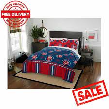 Comfortable Mlb Chicago Cubs Queen Bed