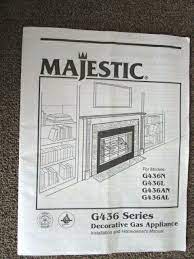Majestic G436 Series Gas Appliance