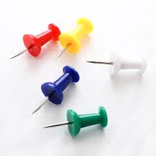 Aliexpress Com Buy 70cs Cute Plastic Tacks Push Pins Material Escolar  gambar png