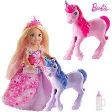 Búp Bê Barbie Nhỏ Của Kelly Kỳ Lân Chăm Sóc Em Bé Bộ Đồ Chơi Dreamtopia Phổ  Biến Búp Bê Barbie Đồ Chơi Trẻ Em Quà Tặng Giáng Sinh GJK17|Dolls