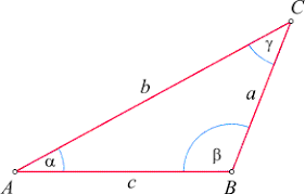 Stumpfwinkliges dreieck — ein stumpfwinkliges dreieck ein stumpfwinkliges dreieck ist ein dreieck — mit seinen ecken, seiten und winkeln sowie umkreis, inkreis und teil eines ankreises in. Sinussatz Im Stumpfwinkeligen Dreieck