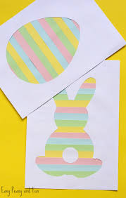 In this printable bunny template download you'll receive: Printable Easter Silhouette Craft Easter Bunny Template Easy Peasy And Fun