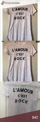Sundry Clothing Lamour Cest Rock Tee Sundry Clothing L