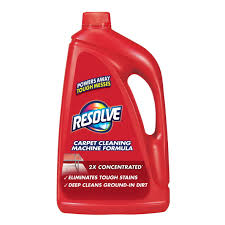 resolve carpet cleaning machine formula 60 fl oz