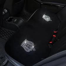 Black Polyester Car Seat Protector
