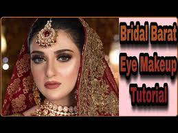 indian barat bridal eye makeup tutorial