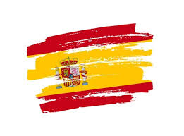 The current flag has been designed by antonio valdés y bazán. Premium Vector Spain Flag Made Of Glitter Sparkle Brush Paint