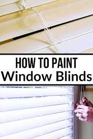 Ryun, gon with initial help from robertjohnson. Tips For Painting Blinds Like A Pro The Handyman S Daughter