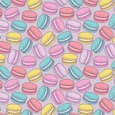 french macaron fabric wallpaper and